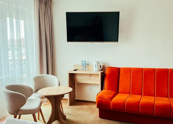 Łeba Hotell med Jacuzzi