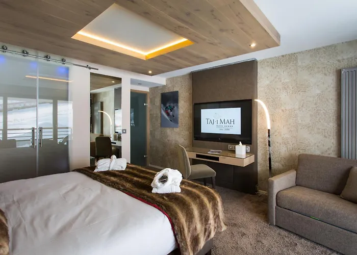 Les Arcs (Savoie) Hotell med Jacuzzi