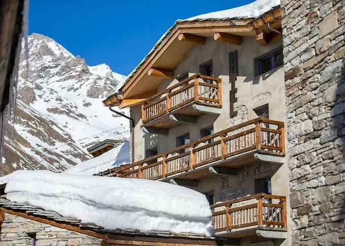 Val-dʼIsère Hotell med Jacuzzi